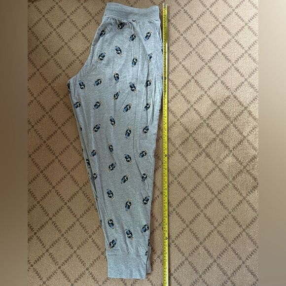 Ralph Lauren Polo Bear Cotton Jersey Pajama Sleep Set L - Picture 14 of 14